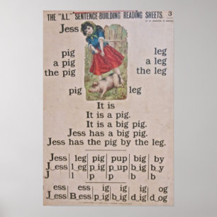 Vintage skolar affischaffischen poster