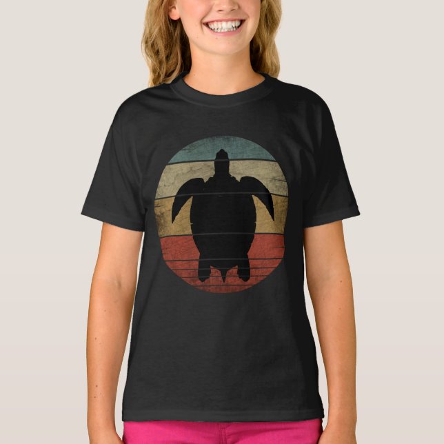 VINTAGE SKÖLDPADDA  T SHIRT (Framsida)