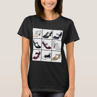 Vintage skor (färgade) t shirt