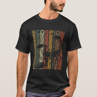 Vintage Skorpion Retro Skorpion Kvinnor Män Barn T Shirt
