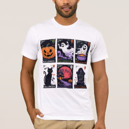 Vintage Skräck Halloween T Shirt
