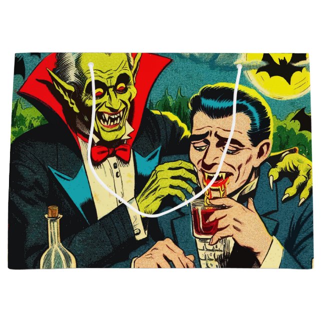 Vintage Skräck Vampyr Serietidningar (Framsidan)