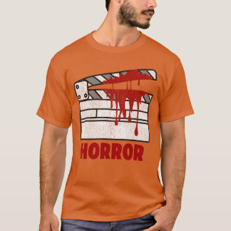 Vintage skräckfilms Halloween läskiga skräckfilm T Shirt