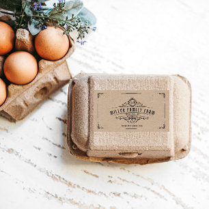 Vintage Skriptkartong för dekorativ dekorativ deko Fraktsedel