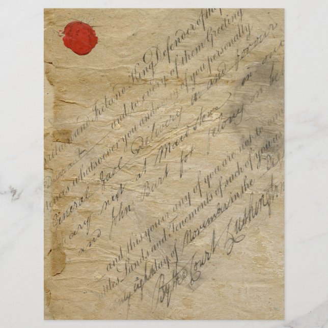 Vintage Skriva papperskorgen Ephemera (Framsida)