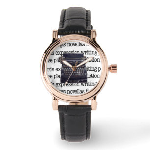 Vintage-skrivmaskin Armbandsur