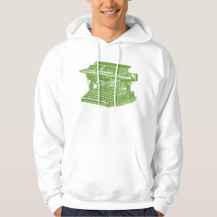 Vintage-skrivmaskin Hoodie