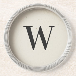 Vintage skrivmaskin initial underlägg