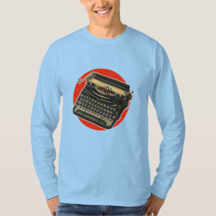 Vintage skrivmaskin t shirt