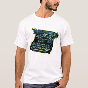 Vintage skrivmaskin t shirt
