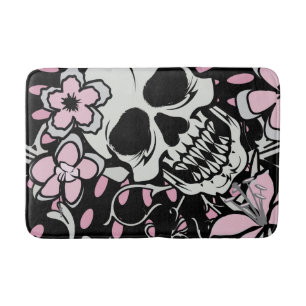 Vintage Skull Badrumsmatta