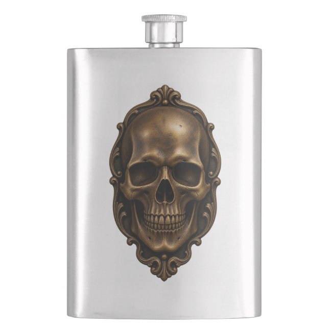 Vintage Skull Fickplunta (Framsidan)
