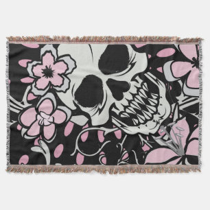 Vintage Skull Filt