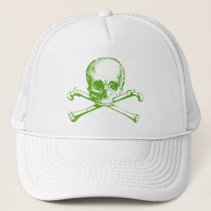 Vintage Skull och korsben Keps