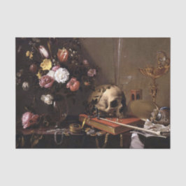 Vintage Skull och Ro avmarkera frågningspapper