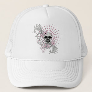 Vintage Skull Truckerkeps