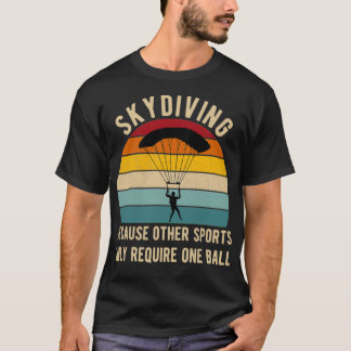 Vintage Skydive Extreme Idrottsman Design for a Sk T Shirt