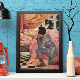 Vintage Sleeping Beauty av Jessie Willcox Smith Poster