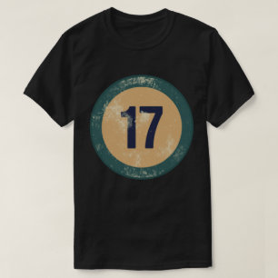 Vintage slit nummer 17 t shirt