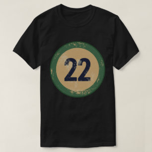 Vintage slit nummer 22 t shirt
