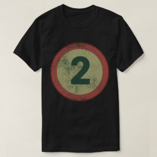 Vintage slit nummer 2 t shirt
