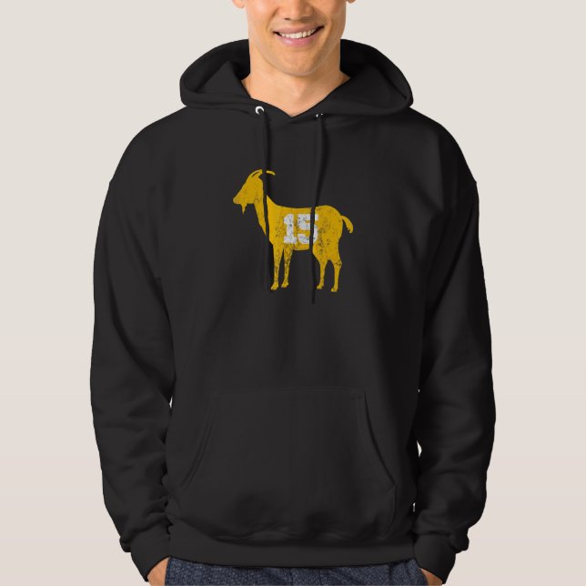 Vintage slitade get 15 Retro Hoodie (Framsida)