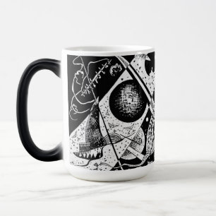 Vintage Small World VI - Kandinsky Abstrakt Art Magisk Mugg