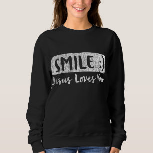 Vintage Smile Kärlek Du Jesus Religiösa Faith Chri T Shirt