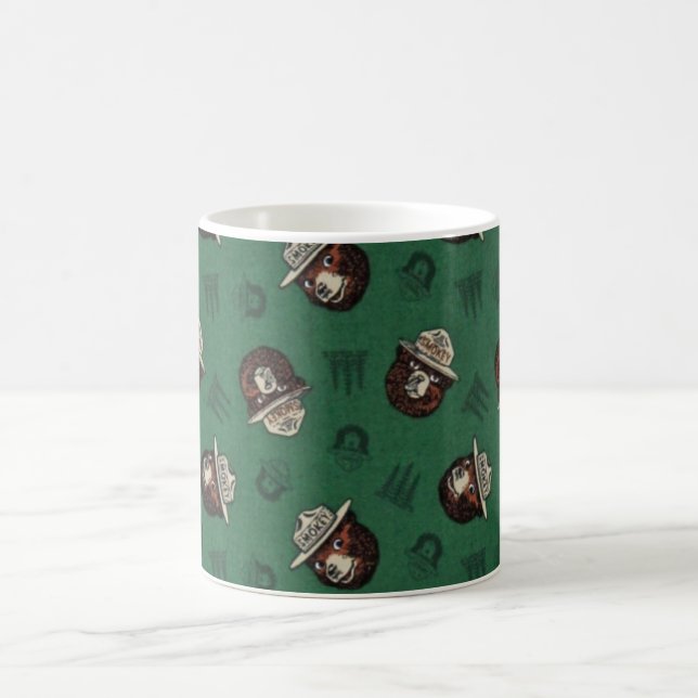Vintage Smoky the Bear-mugg Kaffemugg (Center)