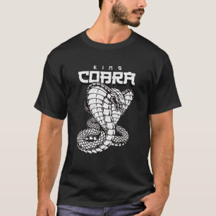 Vintage Snake Japanska Stil Kung Cobra T Shirt