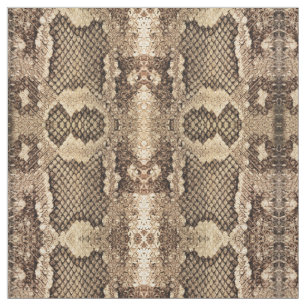 Vintage Snakeskin Mönster Tyg