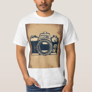 "Vintage Snapshot: Manar Classic Camera Tee" T Shirt
