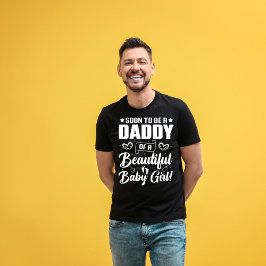 Vintage snart till blivande pappa till en vacker F T Shirt