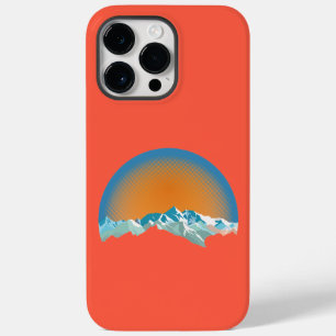 Vintage Snö bergsberget Fodral-Mate iphone case