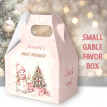 Vintage Snögubbe-julflicka, babyskor liten