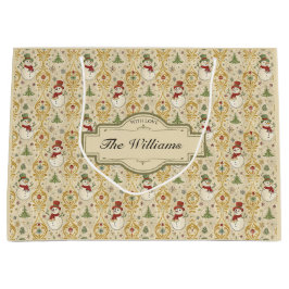 VINTAGE SNÖGUBBE & JULGRAN ANPASSNINGSBAR