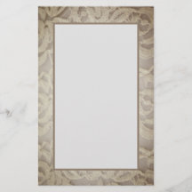 Vintage Snöre Bröllop-skräpboksmall Papper