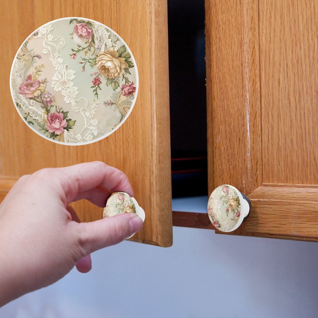 Vintage Snöre och Ro Knopp (Skapare uppladdad)