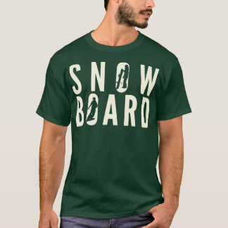 Vintage Snowboarder Snowboarder T Shirt