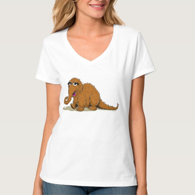 Vintage Snuffleupagus T Shirt (Framsida)