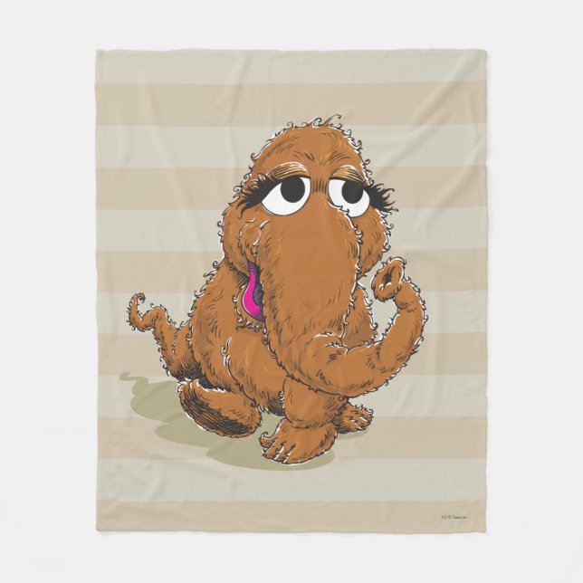 Vintage Snuffy Fleecefilt (Framsidan)