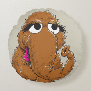 Vintage Snuffy Rund Kudde