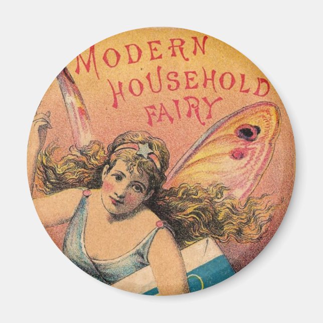 Vintage Soap Ad Fairy Magnet (Framsidan)