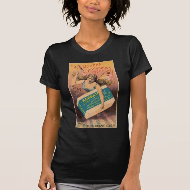 Vintage Soap Ad Fairy Tee Shirt (Framsida)