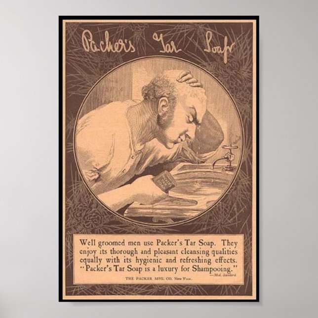 Vintage Soap Ad Poster (Framsidan)