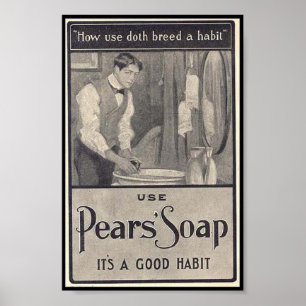 Vintage Soap Ad Poster