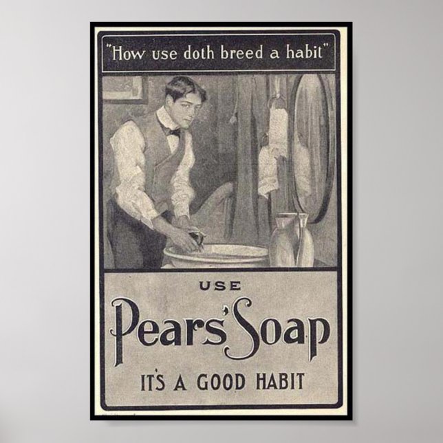 Vintage Soap Ad Poster (Framsidan)