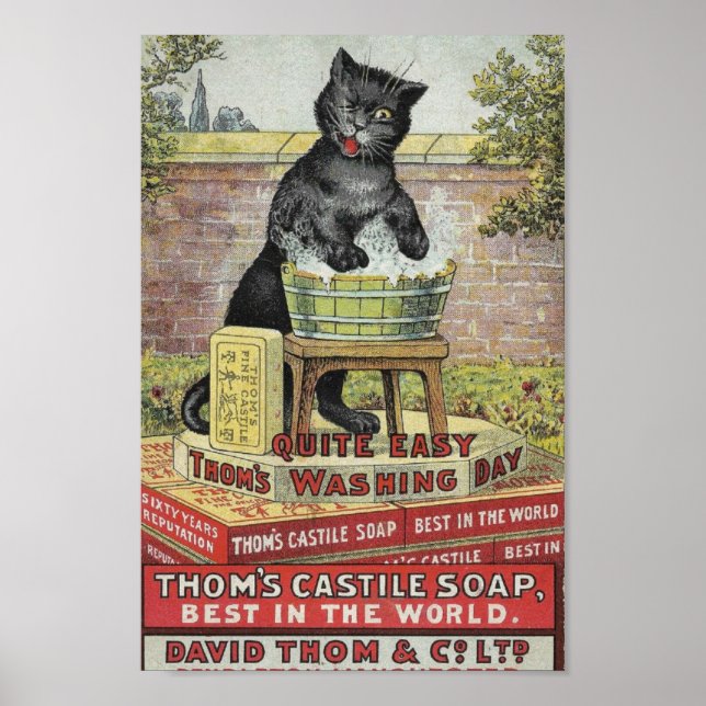 Vintage Soap Advertisation Poster (Framsidan)