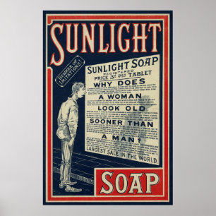 Vintage Soap Advertisation Poster