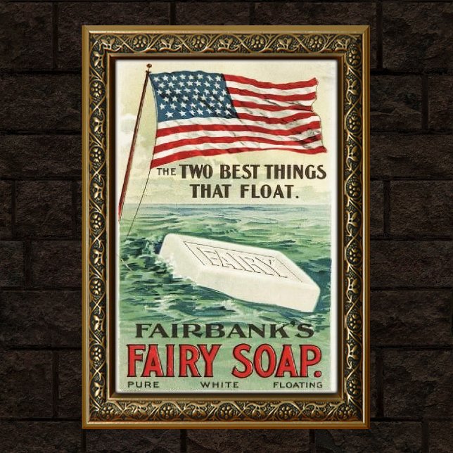 Vintage Soap Product Advertising Poster (Skapare uppladdad)